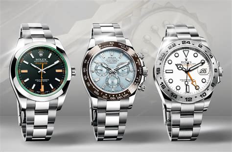 rolex anniversary watches